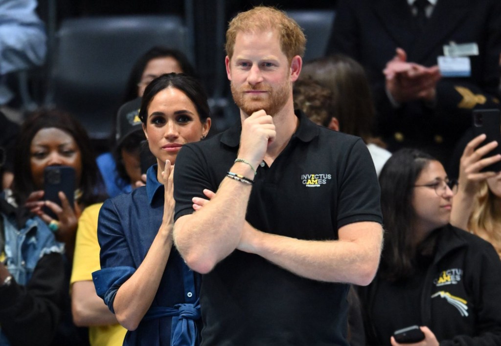 harry and meghan at dusseldorf 2023 invictus games
